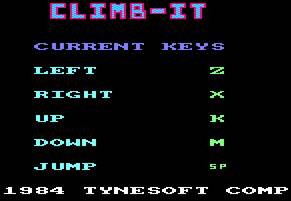 Pantallazo de Climb It para Amstrad CPC