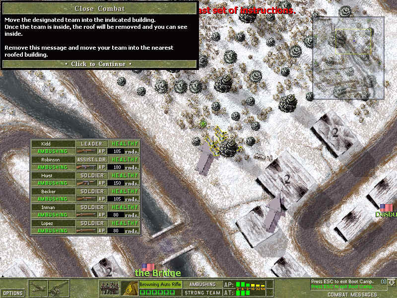 Pantallazo de Close Combat: Battle of the Bulge para PC