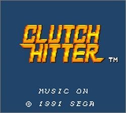 Pantallazo de Clutch Hitter para Gamegear
