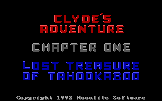 Pantallazo de Clyde's Adventure para PC