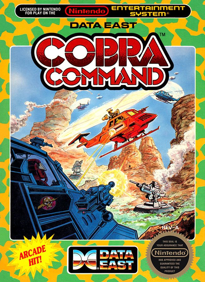Caratula de Cobra Command para Nintendo (NES)