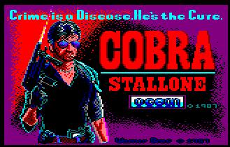 Pantallazo de Cobra Stallone para Amstrad CPC