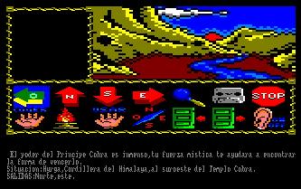 Pantallazo de Cobra's Arc para Amstrad CPC