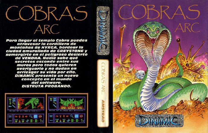 Caratula de Cobra's Arc para Amstrad CPC