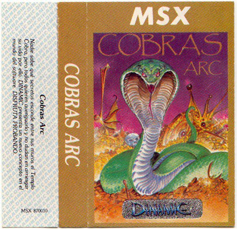 Caratula de Cobra's Arc para MSX
