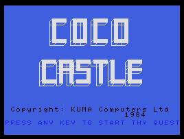 Pantallazo de Coco Castle para MSX