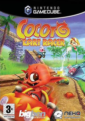 Caratula de Cocoto Kart Racer para GameCube