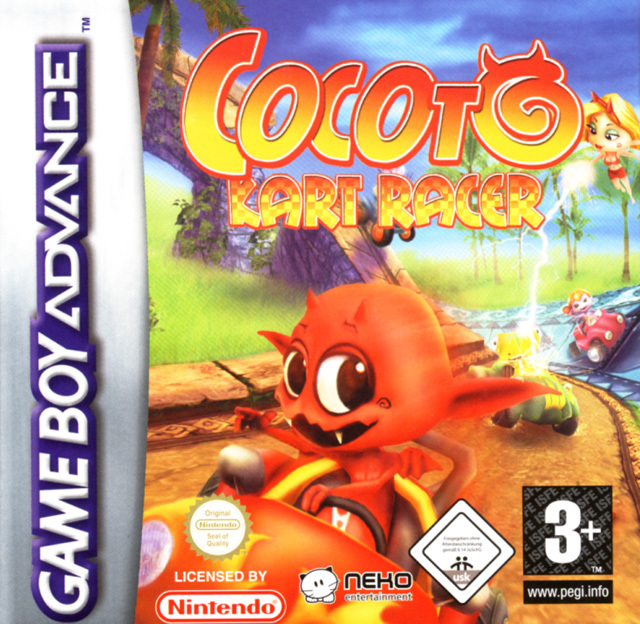 Caratula de Cocoto Kart Racer para Game Boy Advance