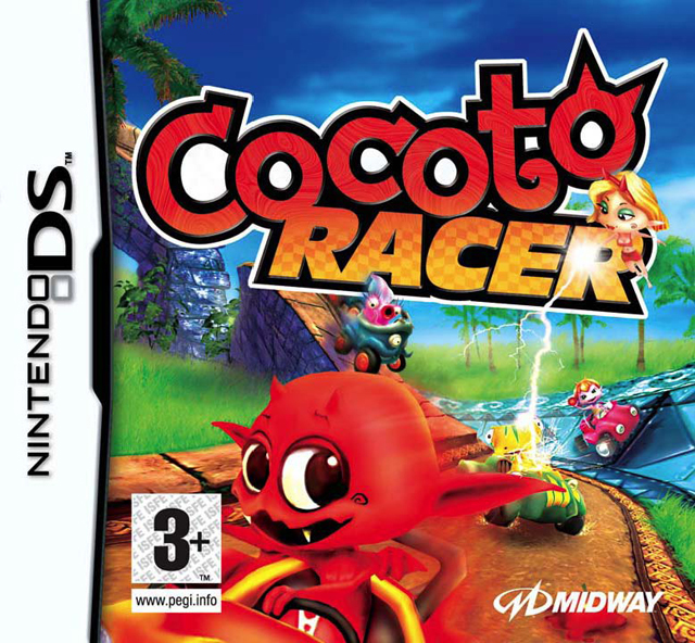 Caratula de Cocoto Kart Racer para Nintendo DS