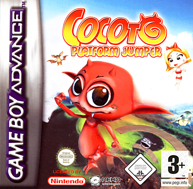 Caratula de Cocoto Platform Jumper para Game Boy Advance