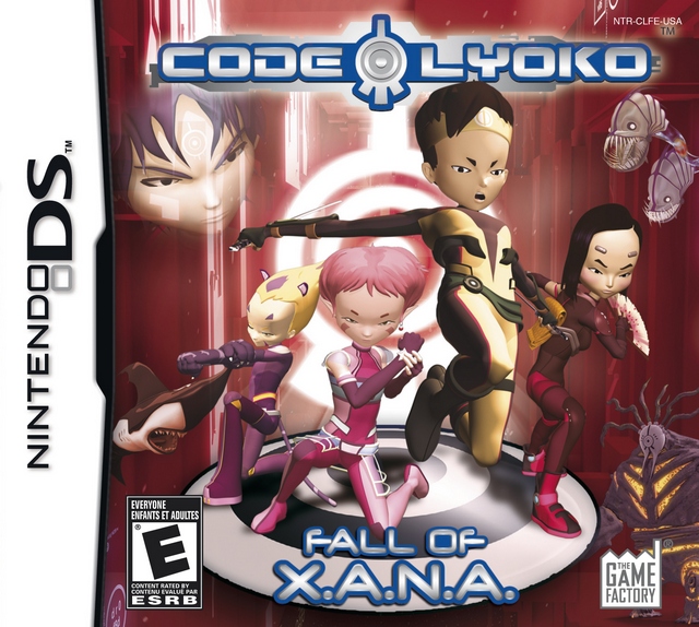 Caratula de Code Lyoko: Fall of X.A.N.A. para Nintendo DS