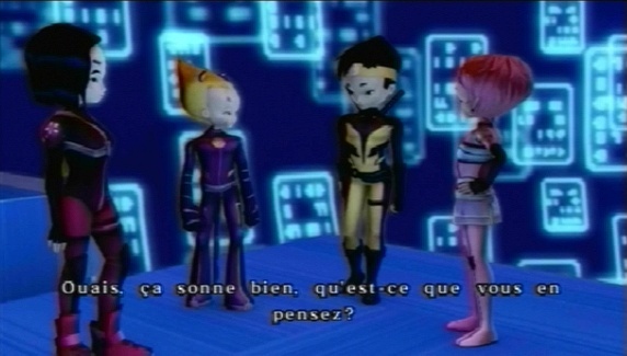 Pantallazo de Code Lyoko: Quest for Infinity para PSP