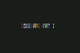 Pantallazo de Codename-Mat II para Commodore 64
