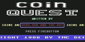 Pantallazo de Coin Quest para Commodore 64