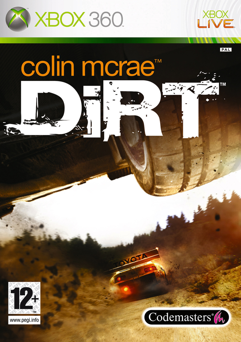 Caratula de Colin McRae: DIRT para Xbox 360