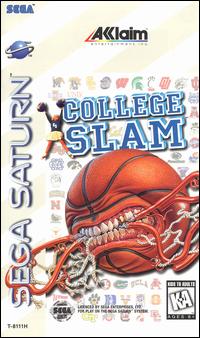 Caratula de College Slam para Sega Saturn
