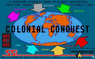 Pantallazo de Colonial Conquest para Atari ST