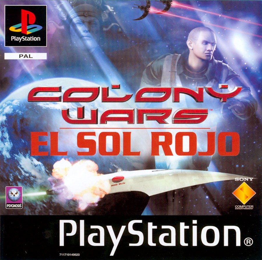 Caratula de Colony Wars: El Sol Rojo para PlayStation
