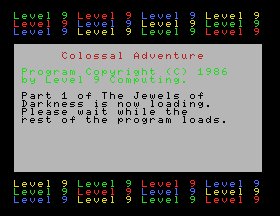 Pantallazo de Colossal Adventure para MSX