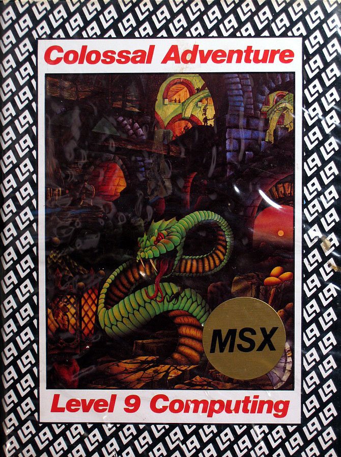 Caratula de Colossal Adventure para MSX