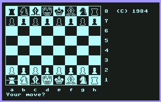 Pantallazo de Colossus Chess 2.0 para Commodore 64