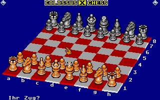 Pantallazo de Colossus Chess X para Atari ST