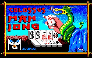 Pantallazo de Colossus Mah Jong para Amstrad CPC