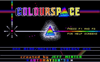 Pantallazo de Colourspace para Atari ST