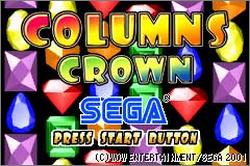 Pantallazo de Columns Crown para Game Boy Advance