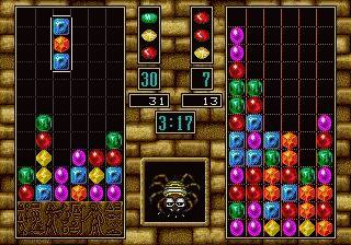 Pantallazo de Columns III: Revenge of Columns para Sega Megadrive