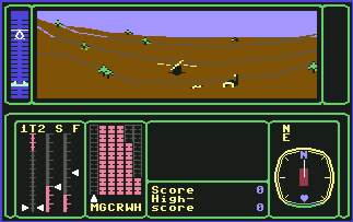 Pantallazo de Combat Lynx para Commodore 64