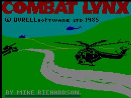 Pantallazo de Combat Lynx para Amstrad CPC