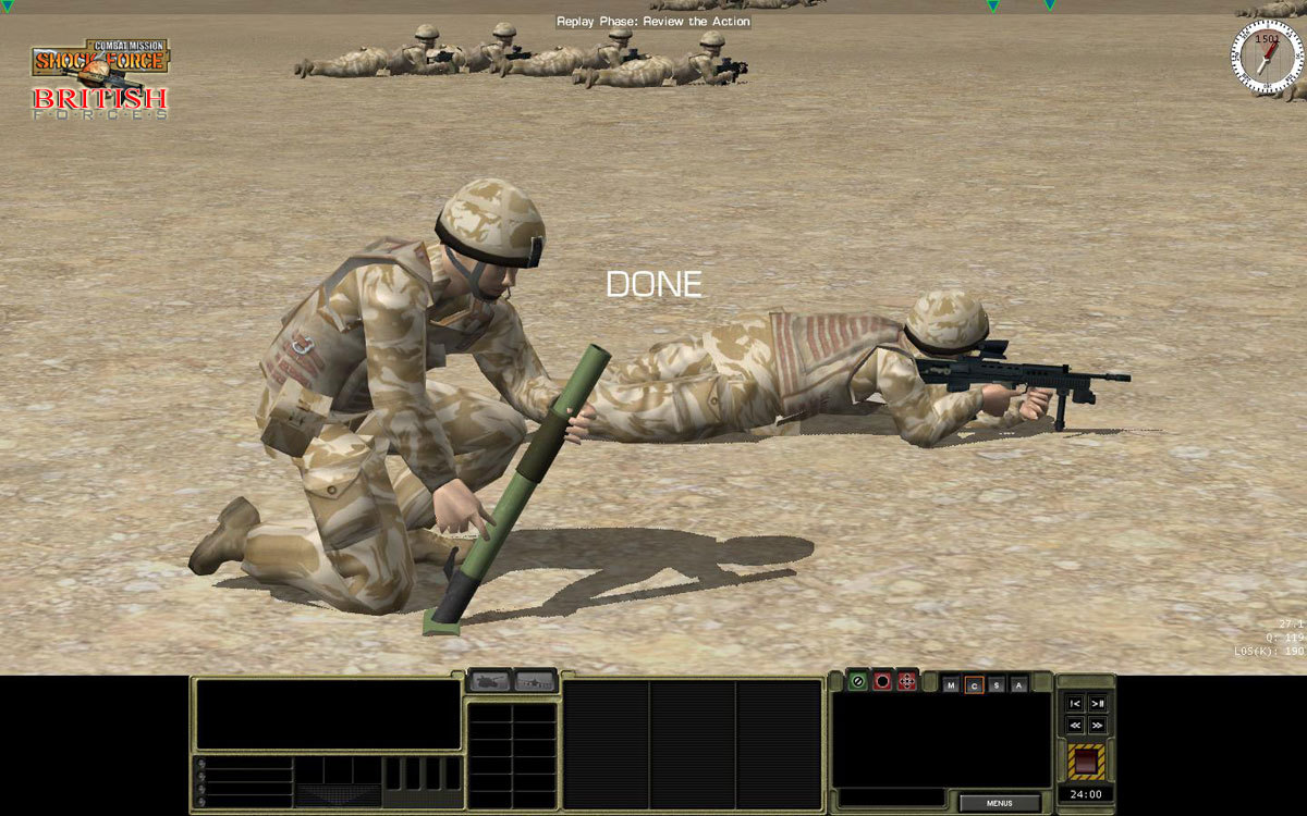 Pantallazo de Combat Mission: Shock Force - British Forces para PC