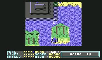 Pantallazo de Combat Zone para Commodore 64