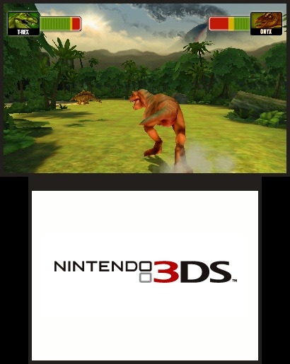 Pantallazo de Combate De Gigante: Dinosaurios 3D para Nintendo 3DS