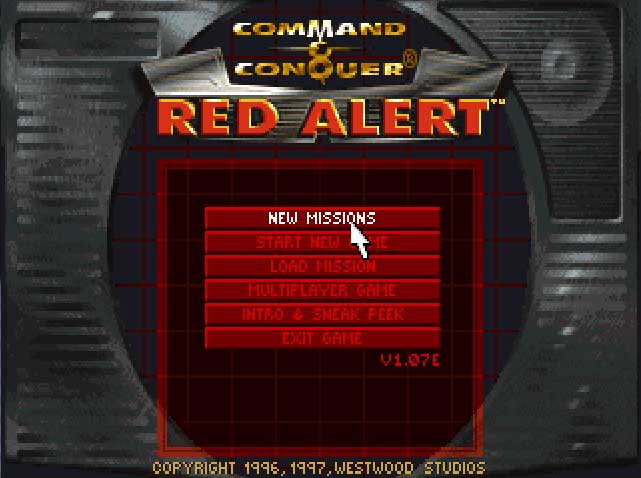 Pantallazo de Command & Conquer: Red Alert -- Counterstrike para PC