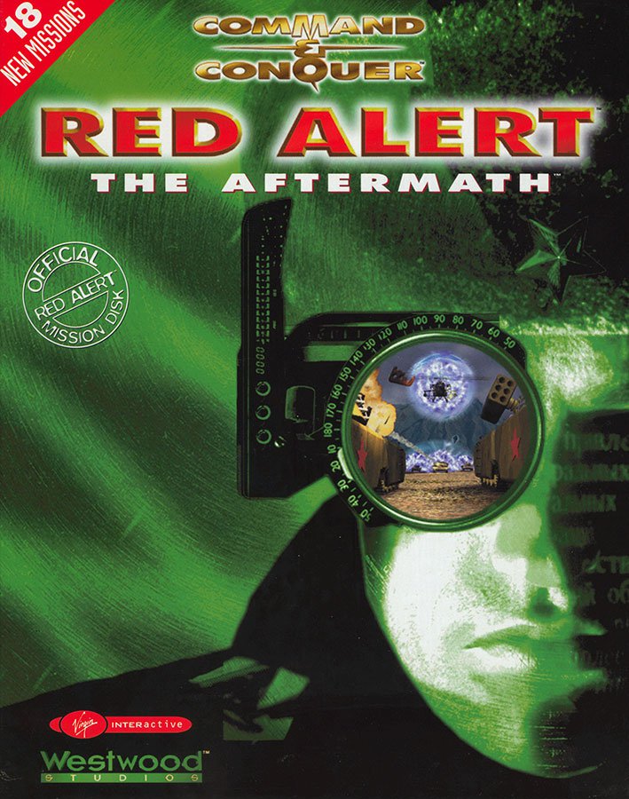 Caratula de Command & Conquer: Red Alert -- The Aftermath para PC