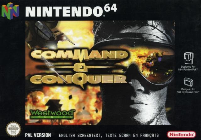 Caratula de Command & Conquer para Nintendo 64