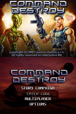 Pantallazo de Command & Destroy para Nintendo DS