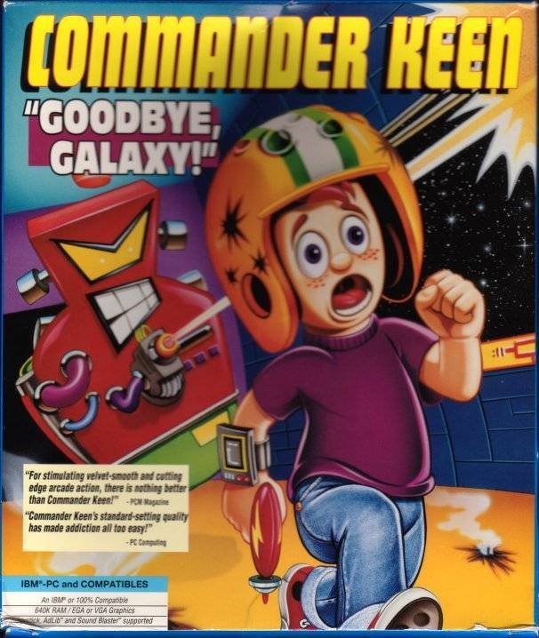 Caratula de Commander Keen: Goodbye Galaxy! para PC