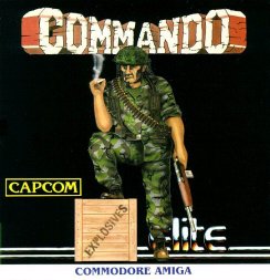 Caratula de Commando para Amiga
