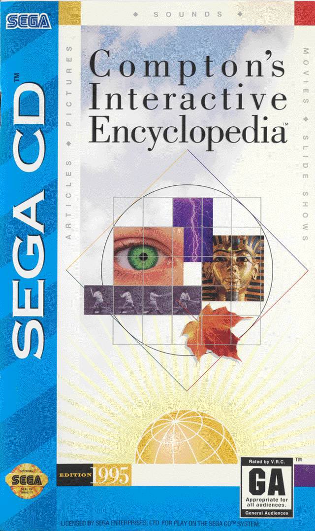 Caratula de Compton's Interactive Encyclopedia para Sega CD