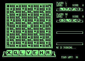 Pantallazo de Computer Scrabble Deluxe para Amstrad CPC