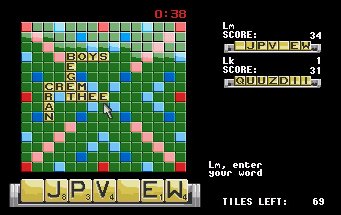 Pantallazo de Computer Scrabble para Amiga
