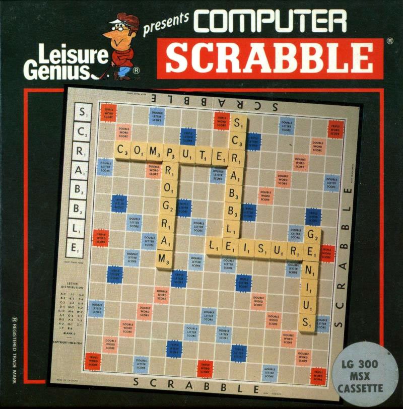 Caratula de Computer Scrabble para MSX