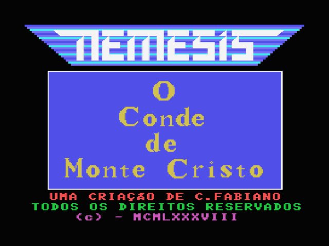 Pantallazo de Conde de Monte Cristo para MSX