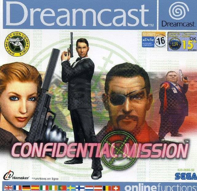 Caratula de Confidential Mission para Dreamcast