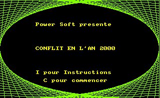 Pantallazo de Conflit En L'an 2000 para Amstrad CPC