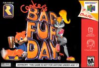 Caratula de Conker's Bad Fur Day para Nintendo 64