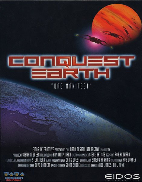 Caratula de Conquest Earth para PC